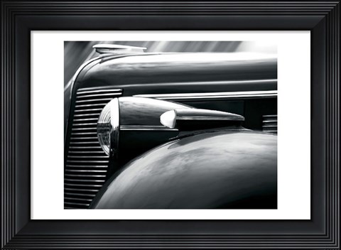 Framed 37&#39; Buick Print