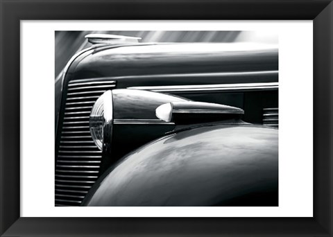 Framed 37&#39; Buick Print