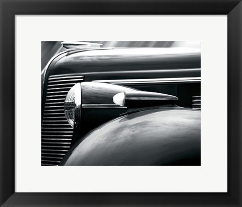 Framed 37&#39; Buick Print