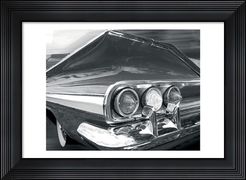 Framed Chevy Tail Print