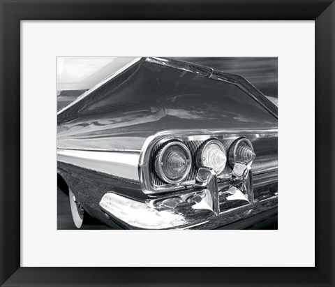 Framed Chevy Tail Print