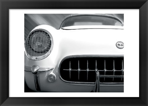 Framed Royal Corvette Print