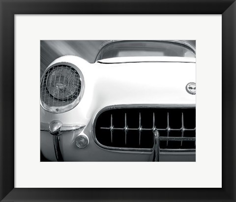 Framed Royal Corvette Print