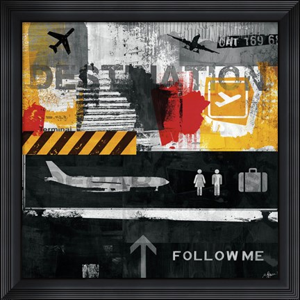 Framed Urban Style III Print