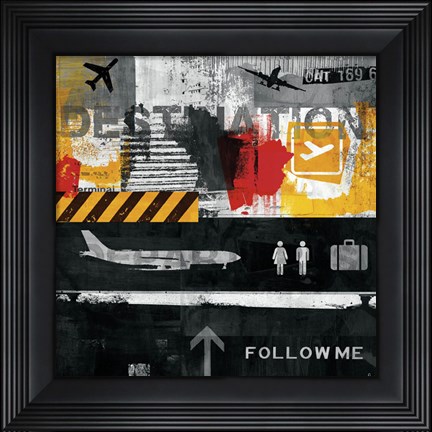 Framed Urban Style III Print