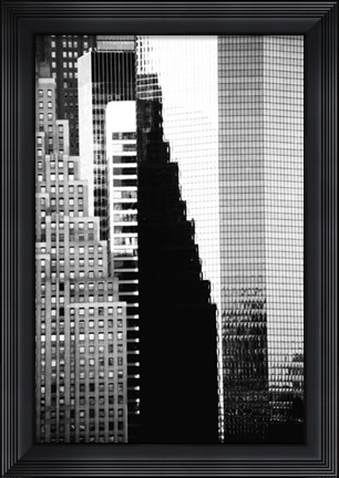 Framed Metro 9c Print