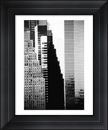 Framed Metro 9c Print