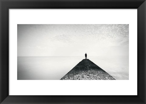 Framed Man and the Sea, Study 13 Print