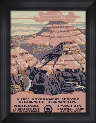 Framed Grand Canyon National Park Print