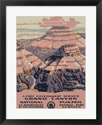 Framed Grand Canyon National Park Print