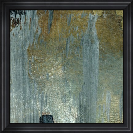 Framed Gunmetal II Print