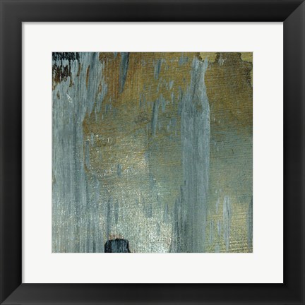 Framed Gunmetal II Print