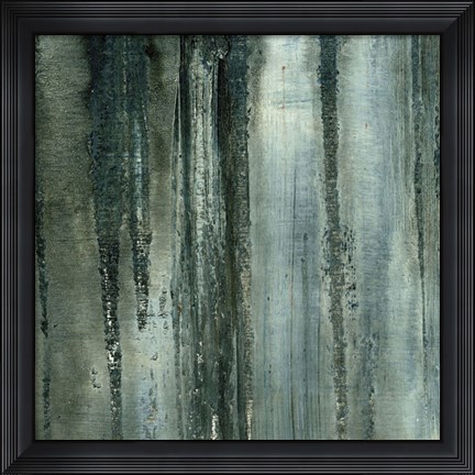 Framed Gunmetal III Print