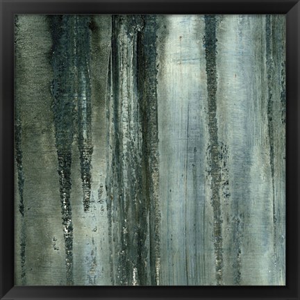 Framed Gunmetal III Print