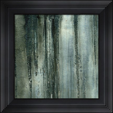 Framed Gunmetal III Print