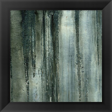 Framed Gunmetal III Print