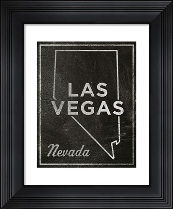 Framed Las Vegas, Nevada Print