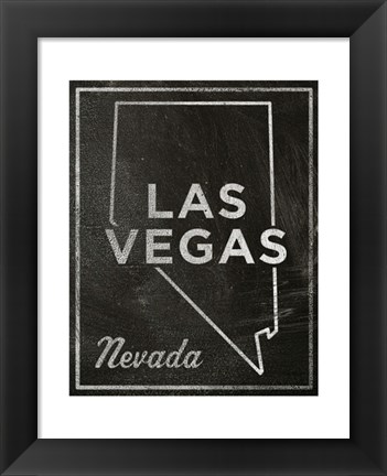 Framed Las Vegas, Nevada Print