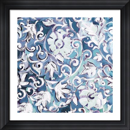 Framed Blue Ivy Print