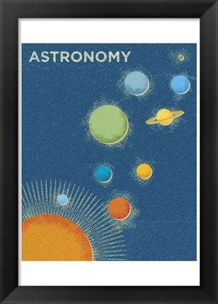 Framed Astronomy Print