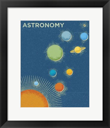 Framed Astronomy Print