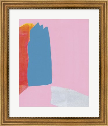 Framed Pinked Print