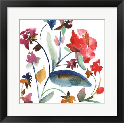 Framed Nouveau Boheme No. 6 Print