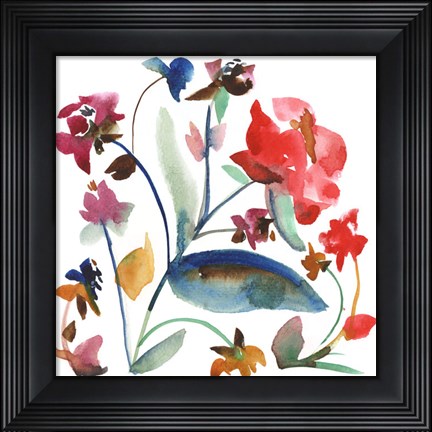 Framed Nouveau Boheme No. 6 Print