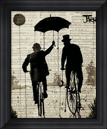 Framed Umbrella Print