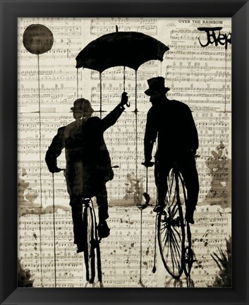 Framed Umbrella Print