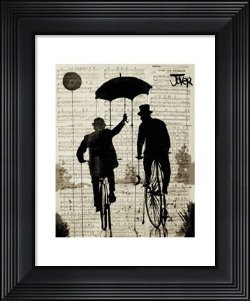 Framed Umbrella Print
