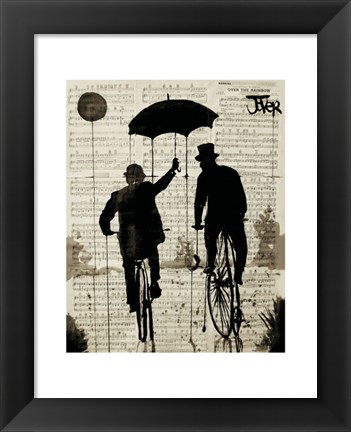 Framed Umbrella Print