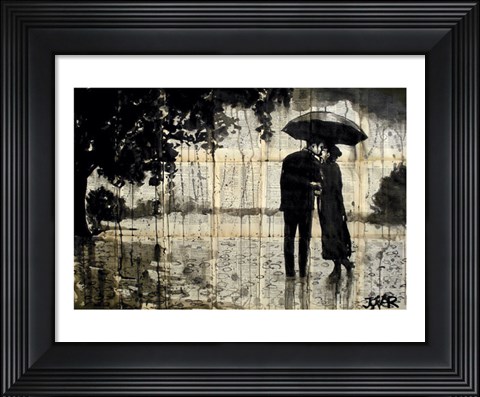 Framed Rainy Day Rendezvous Print