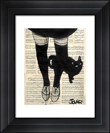 Framed This be Cat Print