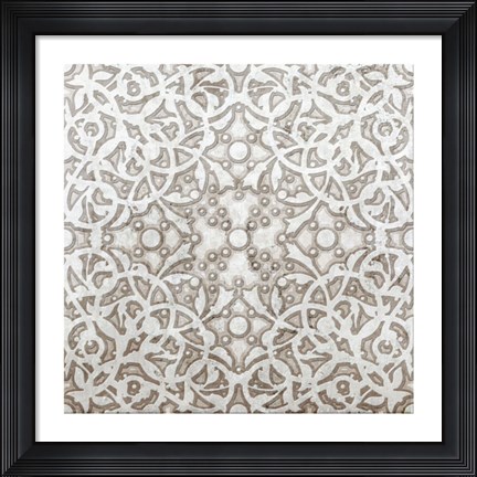 Framed Applique Print