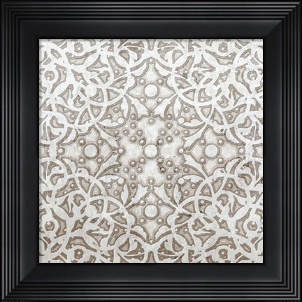 Framed Applique Print