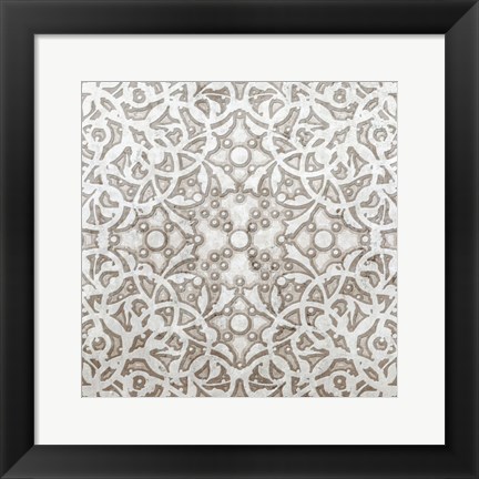Framed Applique Print