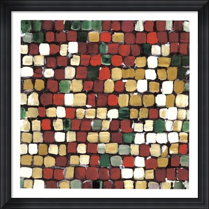 Framed Holiday Cobbles Print