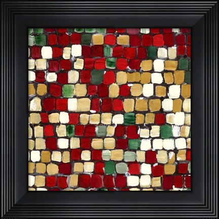 Framed Holiday Cobbles Print