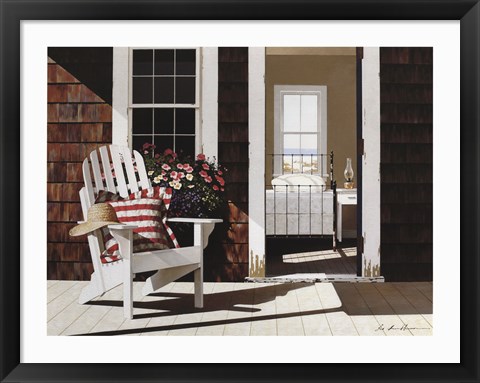 Framed Summer Cottage Print