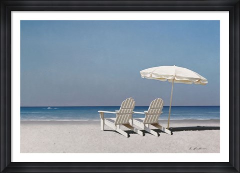Framed Beach Day Print