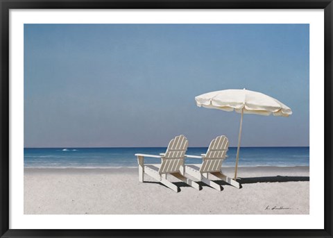 Framed Beach Day Print