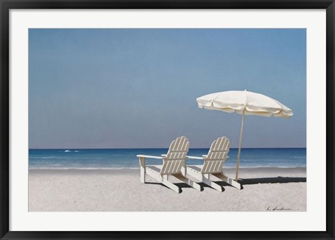 Framed Beach Day Print