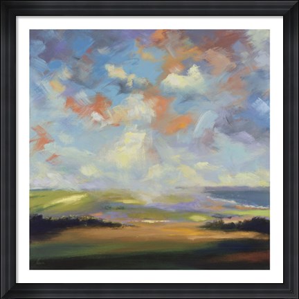 Framed Sky and Land VI Print