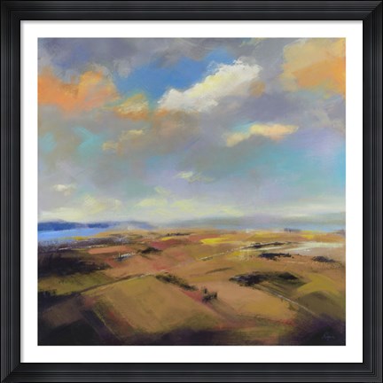 Framed Sky and Land I Print