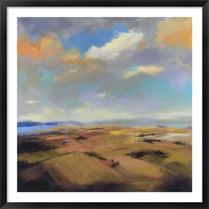 Framed Sky and Land I Print