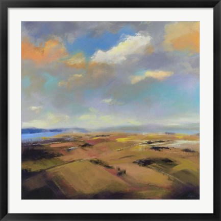 Framed Sky and Land I Print