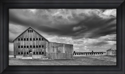 Framed Clouds from the South Print
