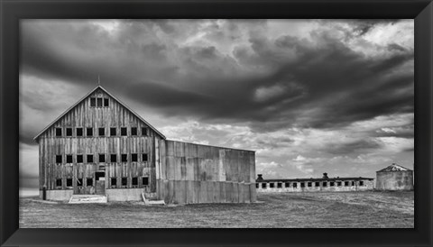 Framed Clouds from the South Print