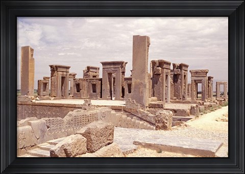 Framed Ruins, Persepolis, Iran Print